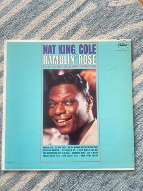 3/$25 Nat King Cole "Ramblin' Rose" Vinyl Album - 70’s Jazz Pop